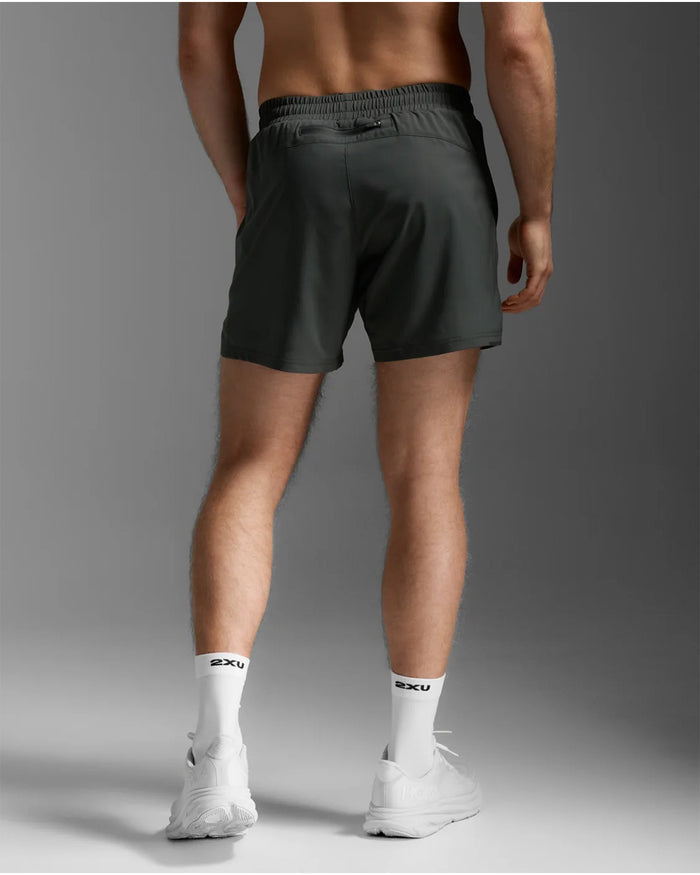2XU Men's Aero 5inch Shorts - Jupiter/Black Reflective
