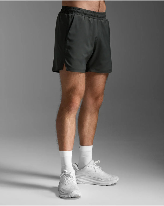 2XU Men's Aero 5inch Shorts - Jupiter/Black Reflective