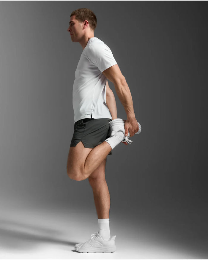 2XU Men's Aero 5inch Shorts - Jupiter/Black Reflective