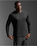 2XU Men's Aero Mesh Long Sleeve - Black/Silver Reflective