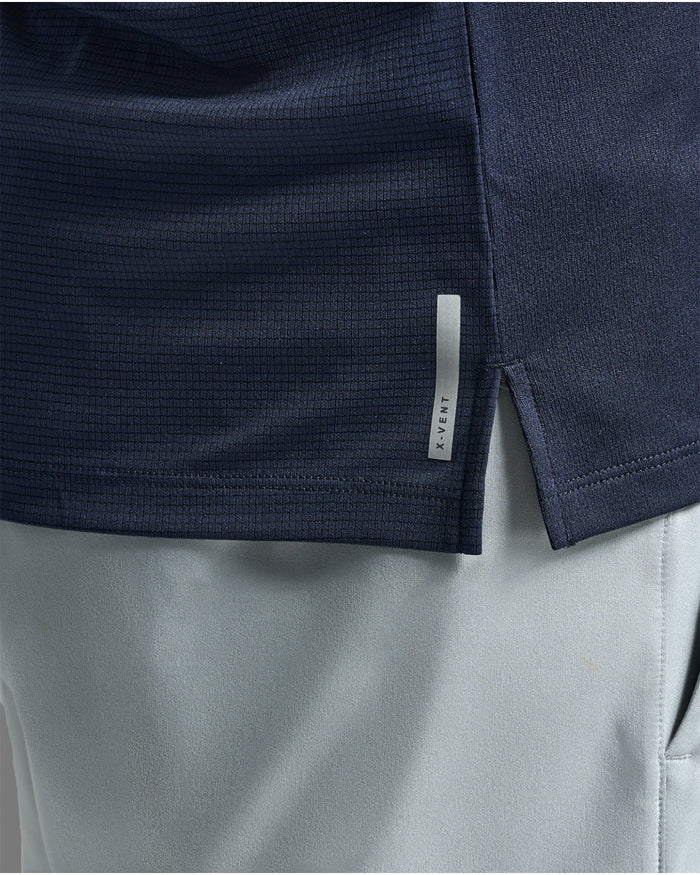 2XU Men's Aero Mesh Tan - Midnight/Silver Reflective