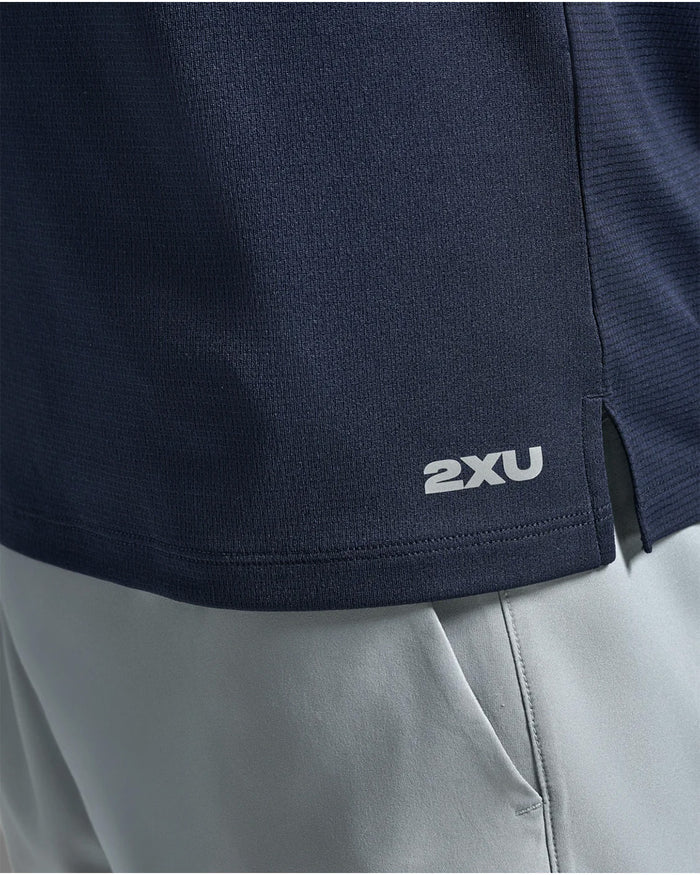 2XU Men's Aero Mesh Tan - Midnight/Silver Reflective