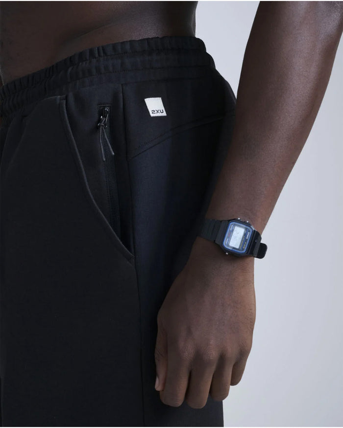 2XU Men's Commute Smooth Spacer Shorts - Black/Black