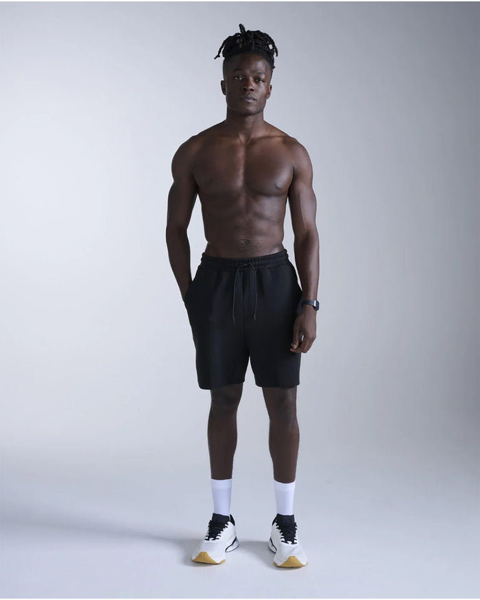 2XU Men's Commute Smooth Spacer Shorts - Black/Black