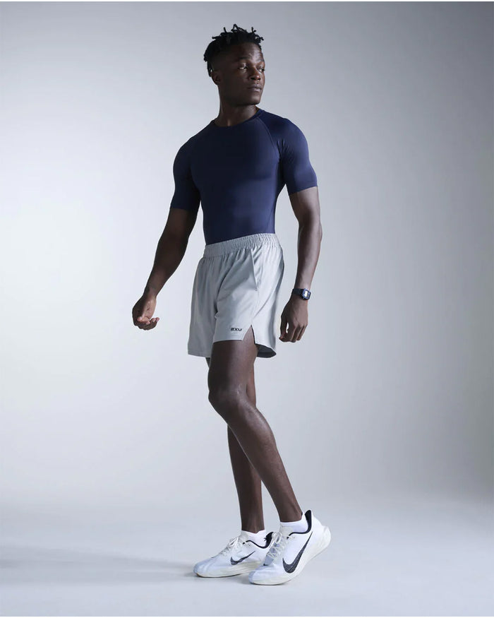 2XU Men's Core Compression Short Sleeve - Navy/Navy