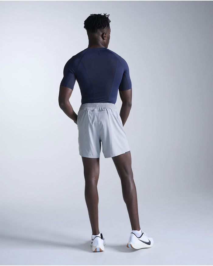 2XU Men's Core Compression Short Sleeve - Navy/Navy