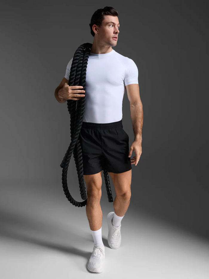 2XU Men's Core Compression Short Sleeve - White/No Logo