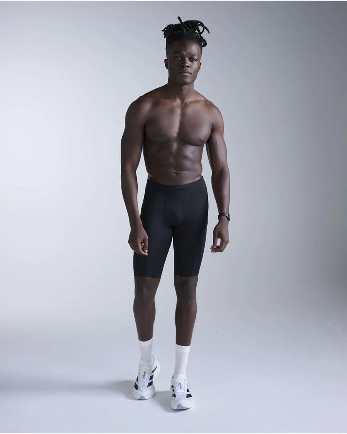 2XU Men's Core Compression Shorts - Black/Black