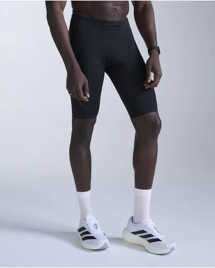 2XU Men's Core Compression Shorts - Black/Black