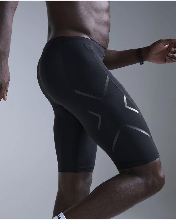 2XU Men's Core Compression Shorts - Black/Black