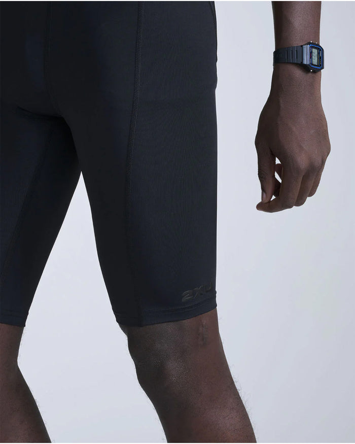 2XU Men's Core Compression Shorts - Black/Black