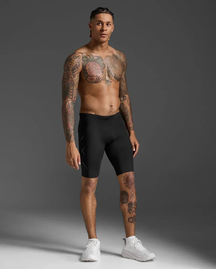 2XU Men's Core Compression Shorts - Black/Nero
