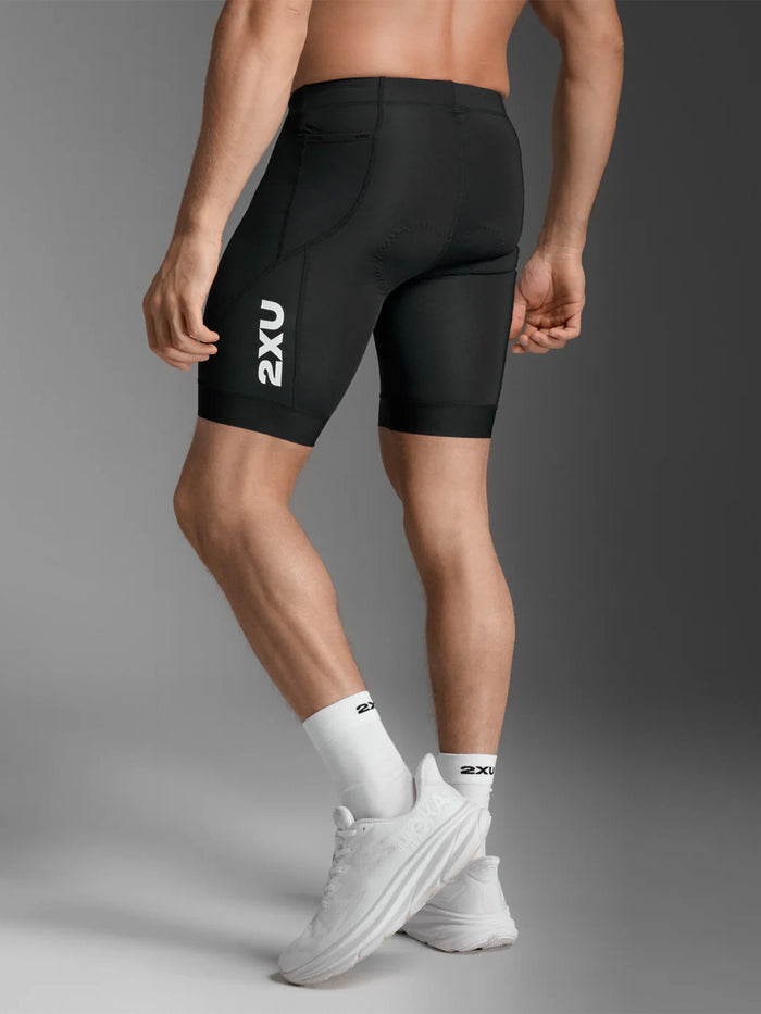 2XU Men's Core Tri 8inch Shorts - Black/White
