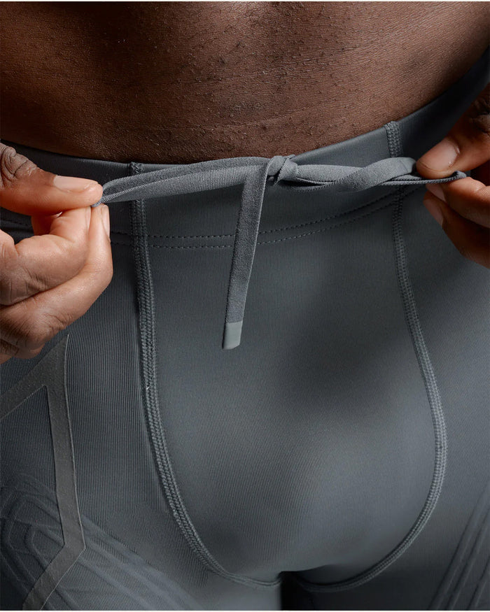 2XU Men's Light Speed Compression Shorts - Turbulence/Black Reflective