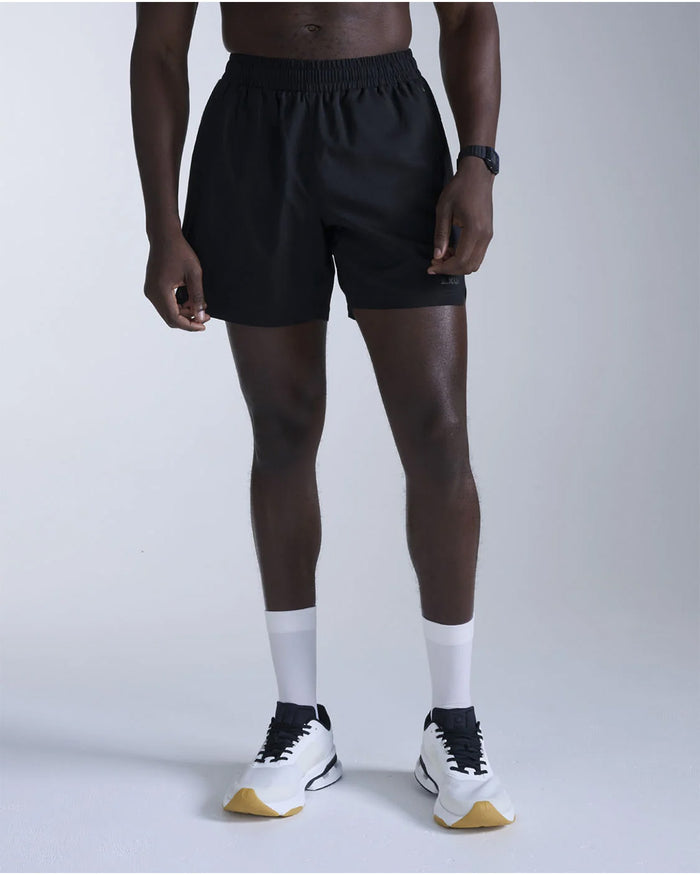 2XU Men's Motion 5inch Unlined Shorts - Black/Black