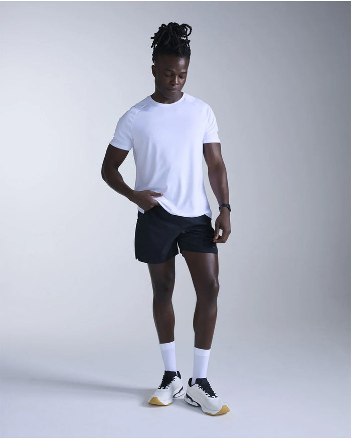 2XU Men's Motion 5inch Unlined Shorts - Black/Black
