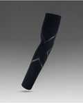 2XU Unisex's Force Compression Arm Guards - Black/Nero