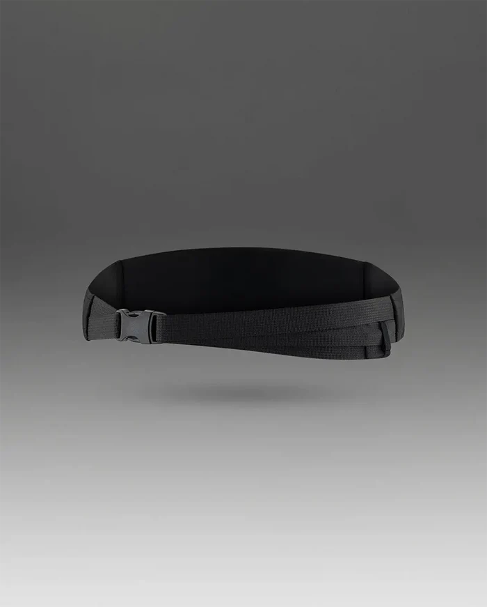2XU Unisex's Run Belt - Black/Black