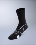 2XU Unisex's Vector Cushion Crew Socks - Black/White