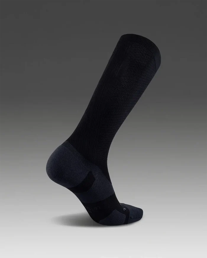 2XU Unisex's Vectr Light Cushion FullLength - Black/Titanium