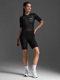 2XU Women's Aero Hex Sleeved Trisuit - Black/White