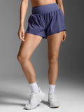 2XU Women's Aero Hi-Rise2-in-1 3Inch Shorts - Future Dusk/Future Dusk Reflective
