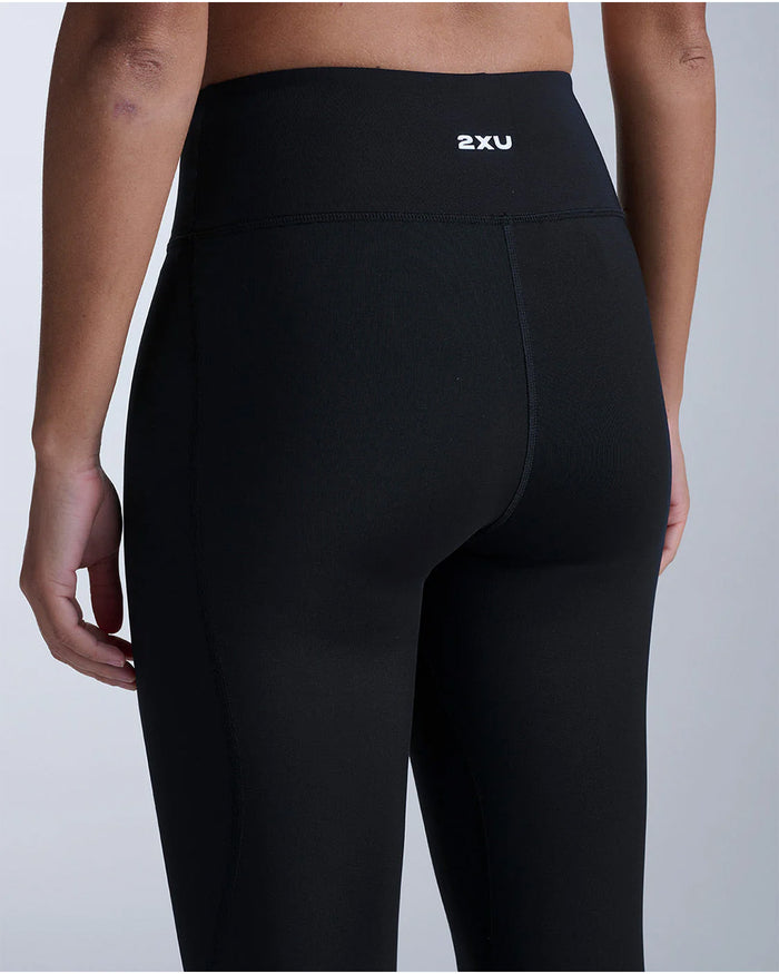 2XU Women's Core Hi-Rise Compression Tights - Black/Silver