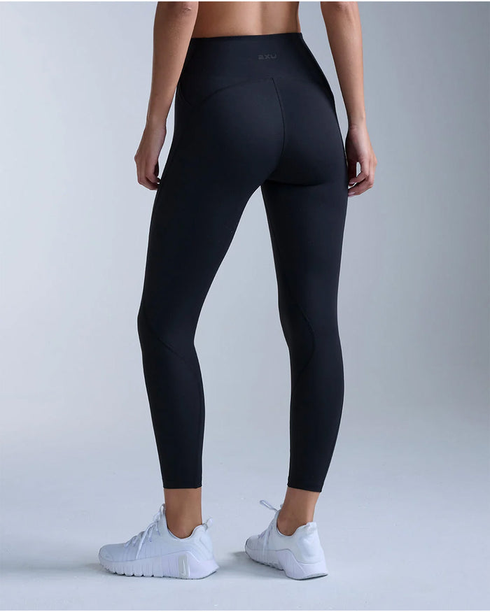 2XU Women's Flex Hi-Rise Compression 7/8 Tights - Black/Black