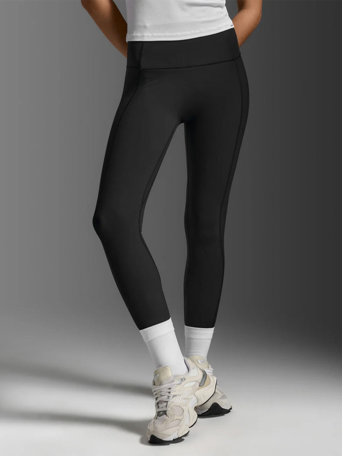 2XU Women's Fluid Hi-Rise 7/8 Tights - Black/Black