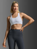2XU Women's Form Racerback Medium Impact Bra - White/White