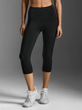 2XU Women's Form Stash Hi-Rise Comp 3/4 - Black/Black