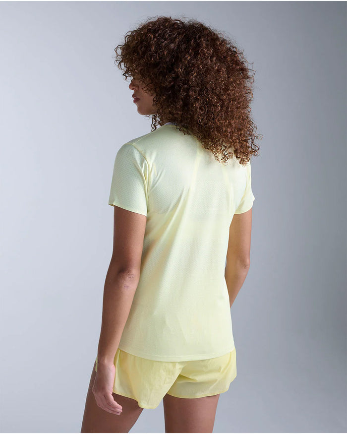 2XU Women's Light Speed Tech Tee - Lemon Ice/Lemon Reflective