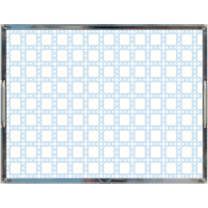 Acrylic Tray - Chippendale Light Blue