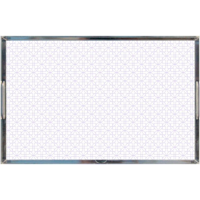 Acrylic Tray - D&D Lattice Lilac