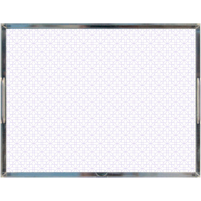Acrylic Tray - D&D Lattice Lilac