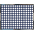 Acrylic Tray - Gingham Navy