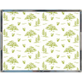 Acrylic Tray - Green Toile