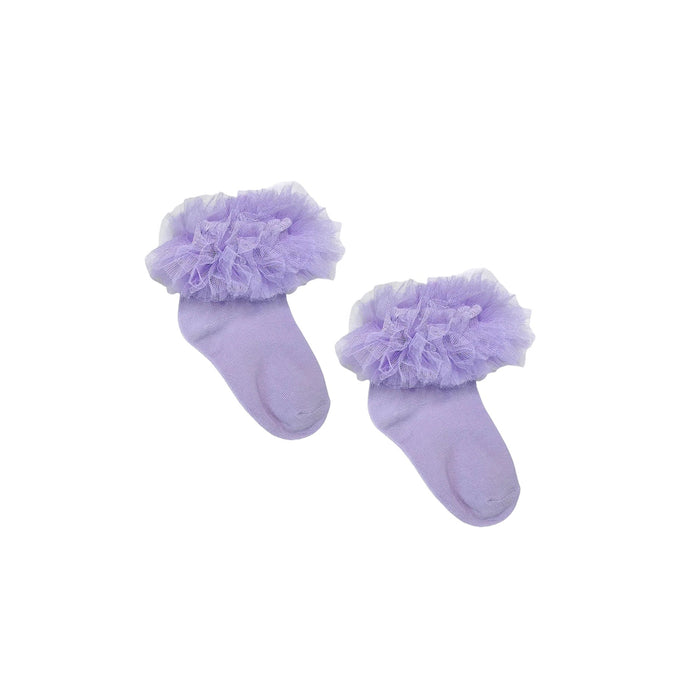 AllSmall Co. Tutu Socks Lilac