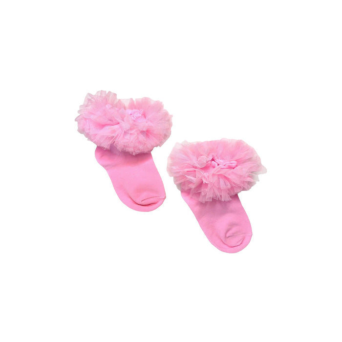 AllSmall Co. Tutu Socks Pink