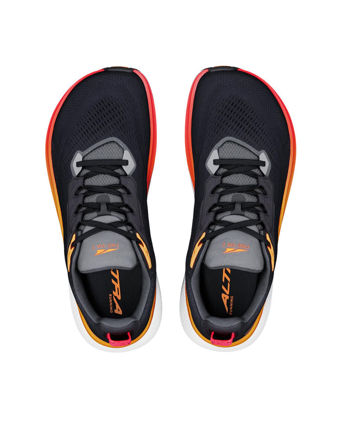 Altra Men's FWD VIA 2 - Black/Orange Pop/Coral