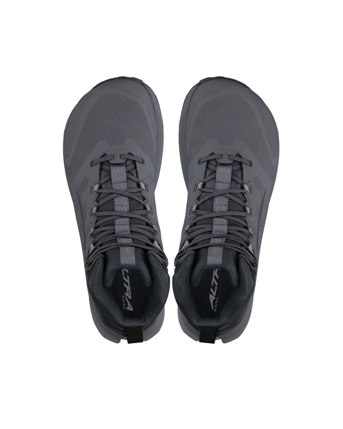 Altra Men's Lone Peak 9 Waterproof Mid - Black/Gray