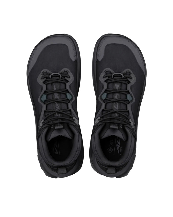Altra Men's Olympus 7 Mid GTX - Black/Black/Dark Shadow