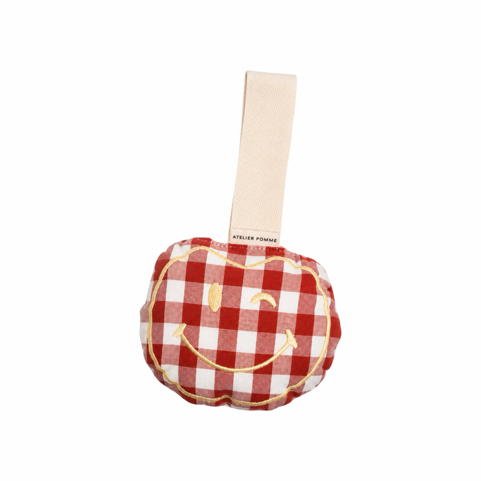 Apple of my Eye Pacifier Cuddle Brique Check