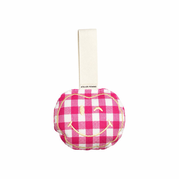 Apple of my Eye Pacifier Cuddle Bubblegum Check