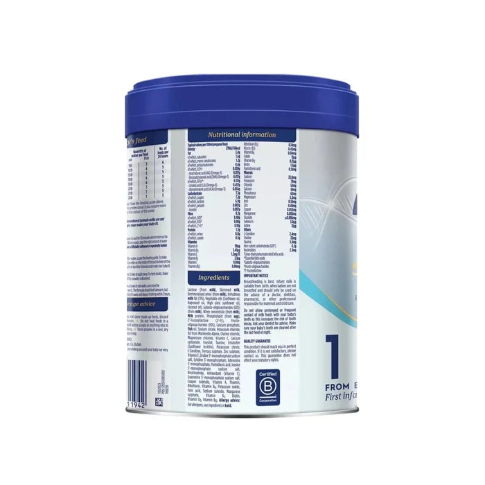Aptamil Advanced 1 First Infant Milk from Birth 800g - ebebek