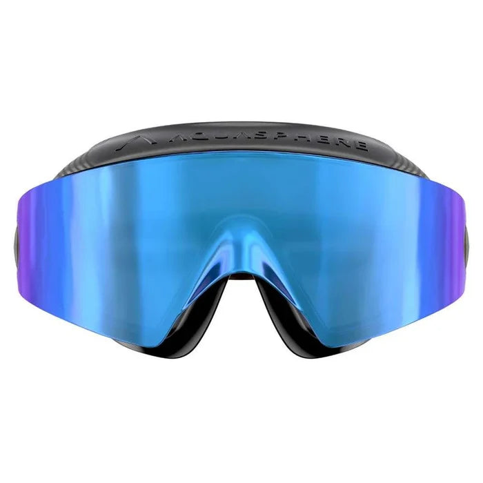 Aqua Sphere Defy.Ultra Blue Titanium Mirrored - Black Bright Yellow