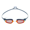 Aqua Sphere Fastlane.A1 - Navy Blue/Red - Red Titanium Mirrored