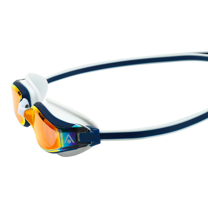 Aqua Sphere Fastlane.A1 - Navy Blue/Red - Red Titanium Mirrored