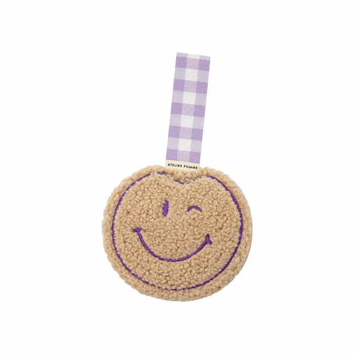 Atelier Pomme Apple Of My Eye Pacifier Cuddle Teddy Lilac