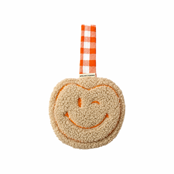 Atelier Pomme Apple Of My Eye Pacifier Cuddle Teddy Orange